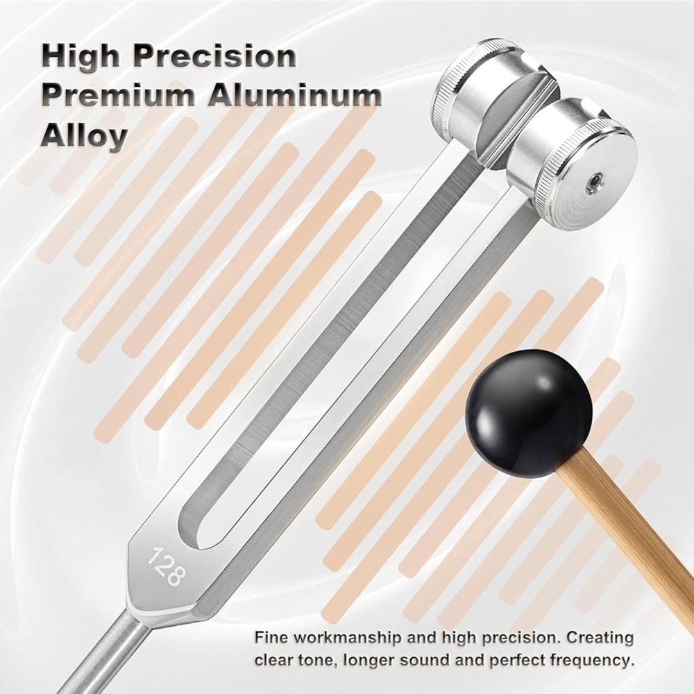 128Hz Tuning Fork Set - Stainl - đánh giá và giá Ear Wax Remover