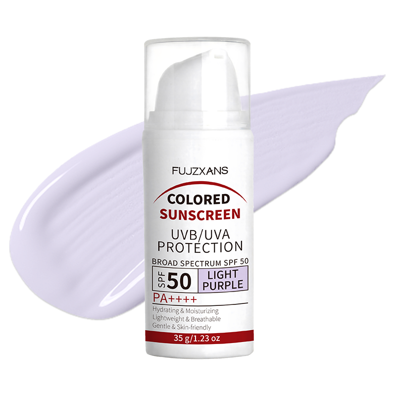 Light Purple Tinted Sunscreen  - đánh giá và giá Face Moisturizer Spf
