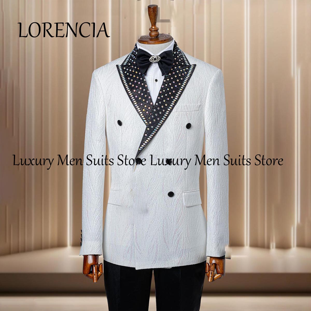 Luxury Crystals Beaded Lapel T - đánh giá và giá Mens Grooming Kit Luxury