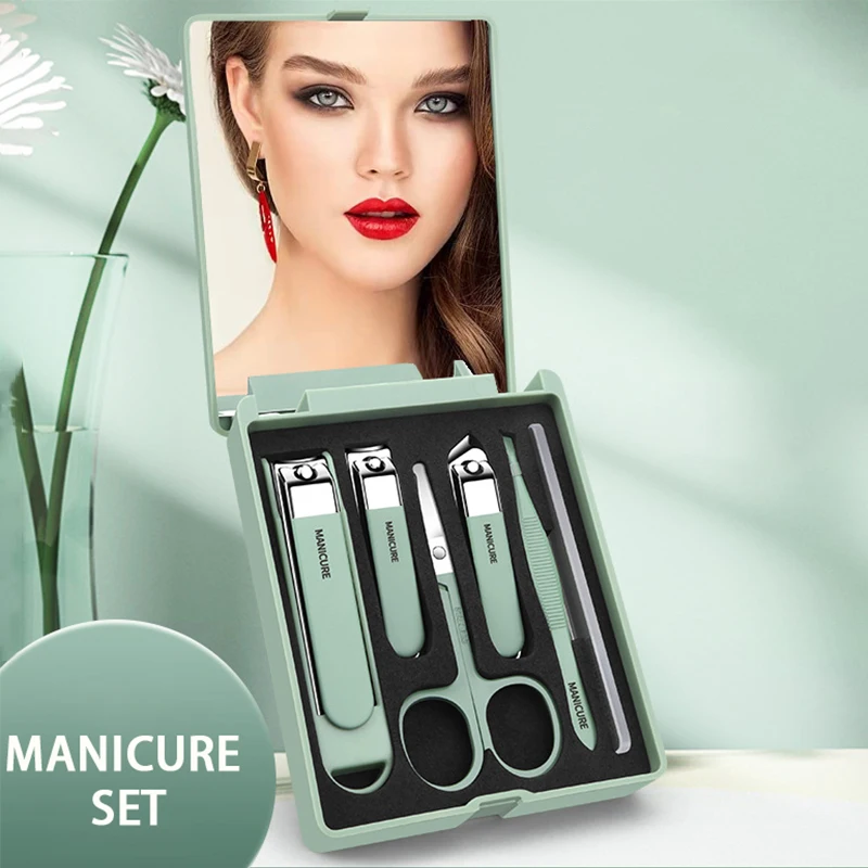 6pcs Nail Care Kit - Compact T - đánh giá và giá Quality Men'S Grooming Kit