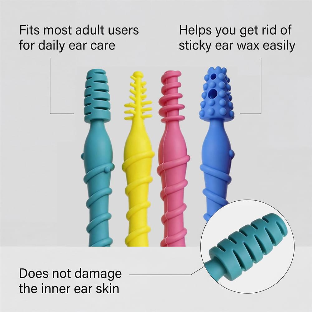 4Pcs Soft Silicone Ear Wax Rem - đánh giá và giá Ear Wax Remover