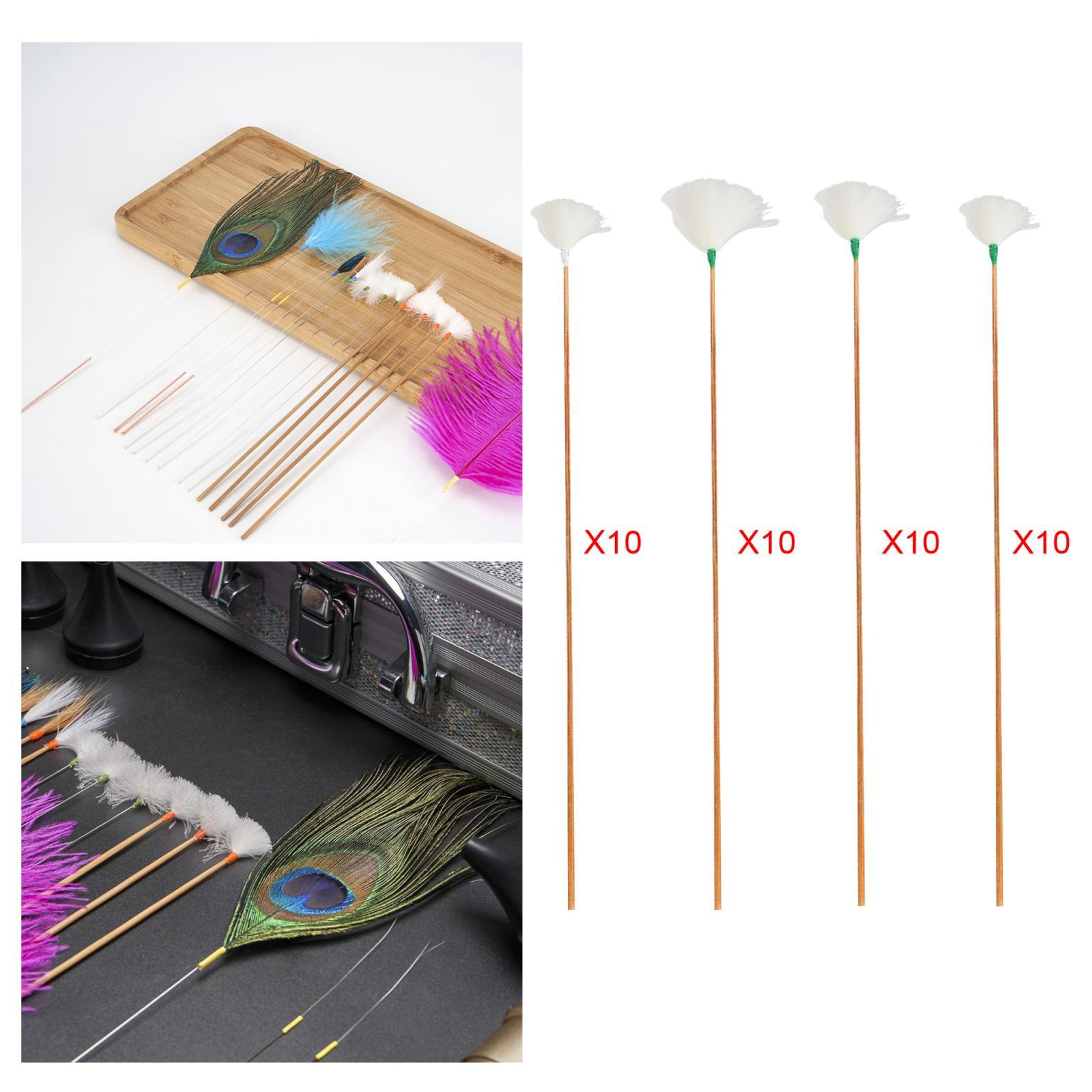 Feather Earpicks Bamboo Handle - đánh giá và giá Ear Wax Remover