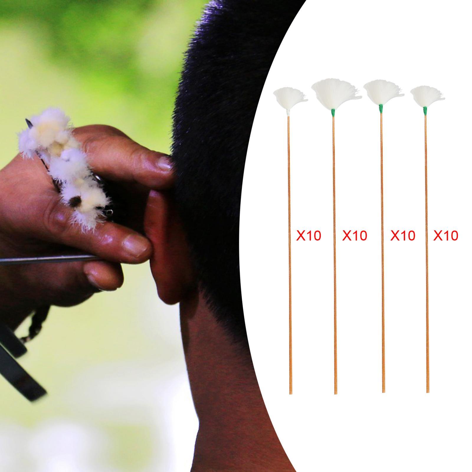 Feather Earpicks Bamboo Handle - đánh giá và giá Ear Wax Remover