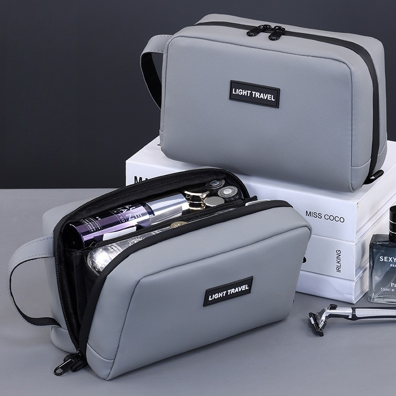 Waterproof Handheld Makeup Bag - đánh giá và giá Mens Grooming Kit Case