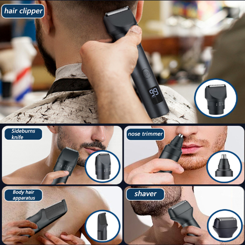 5-In-1 Cordless Hair Clipper L - đánh giá và giá Men'S Grooming Nose Hair Trimmer