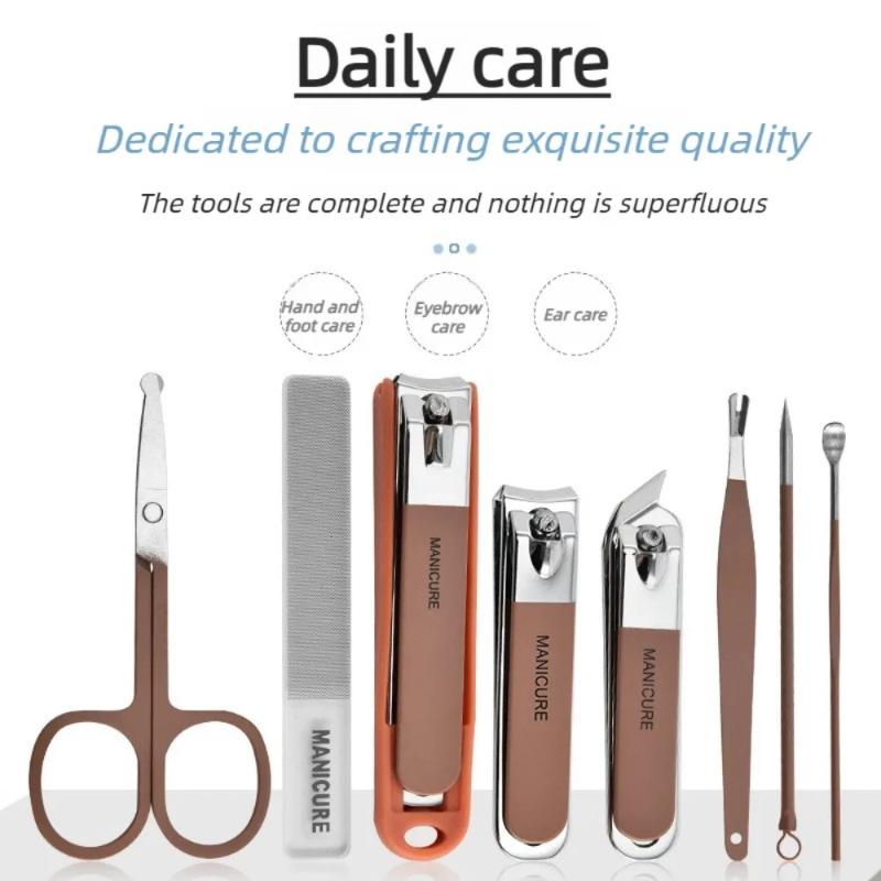 Nail Care Kit Anti-Splatter Ma - đánh giá và giá Mens Grooming Kit Case