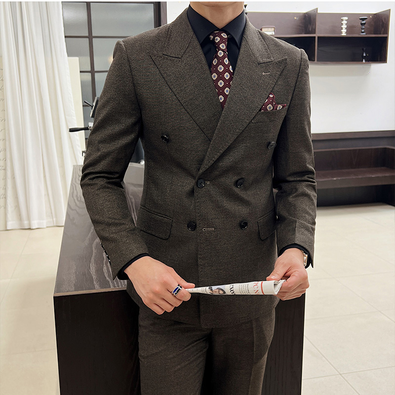 Men Vintage Luxury Double Brea - đánh giá và giá Mens Grooming Kit Luxury