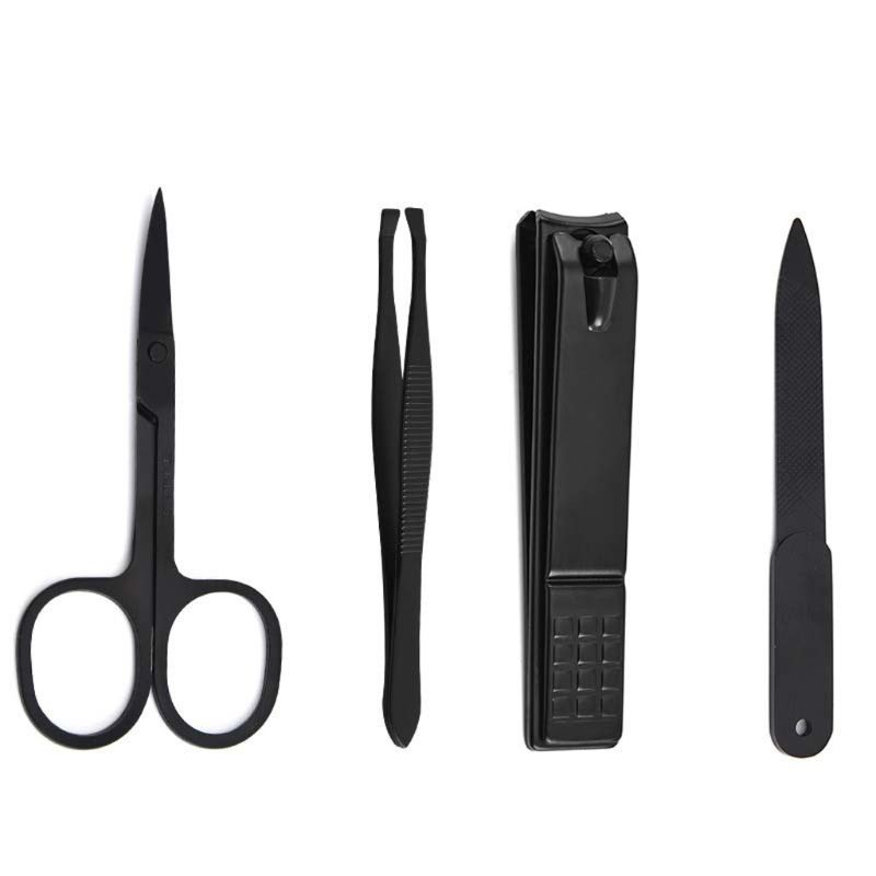4 Bộ Dụng Cụ Làm Móng 10 Ngón  - đánh giá và giá Mens Grooming Kit Case