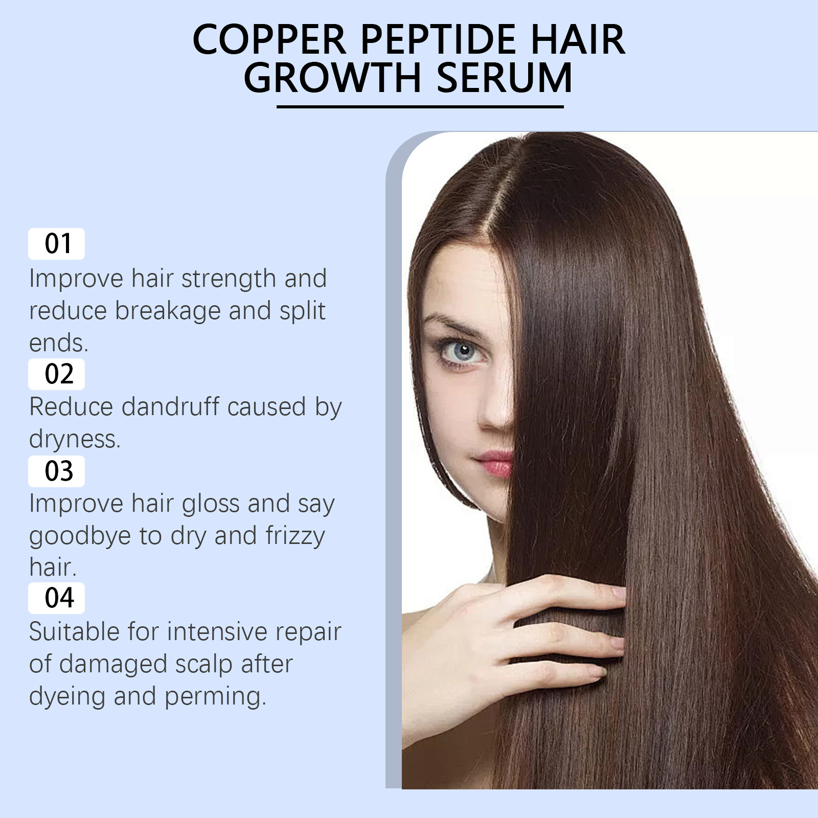 Hoegoa Copper Peptide Hair Gro - đánh giá và giá Ingrown Hair Serum