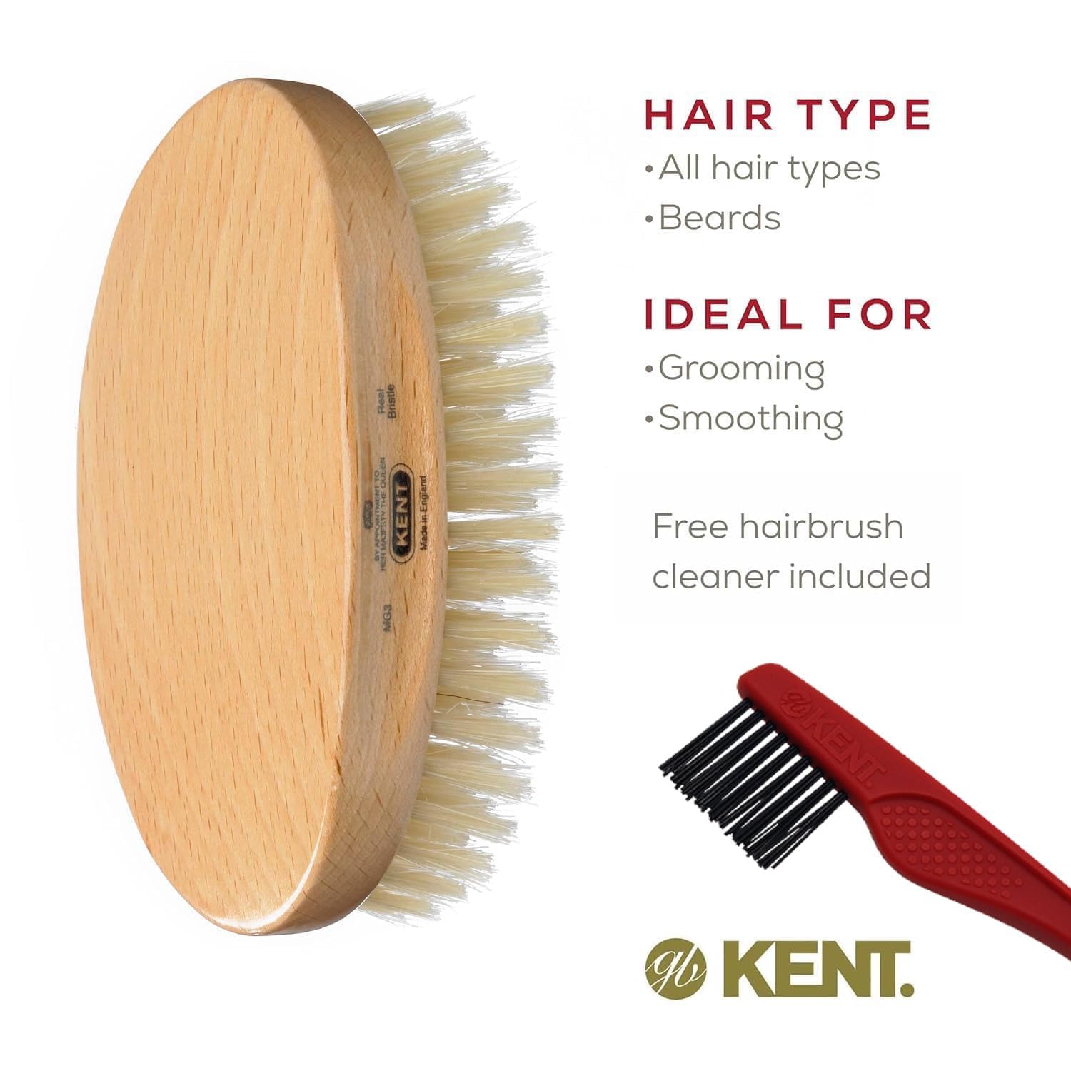 Kent MG3 Finest Men's Hair & B - đánh giá và giá Men'S Grooming And Skin Care