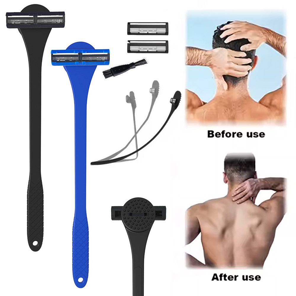 Men's 2-in-1 Silicone Back Sha - đánh giá và giá Men'S Grooming Gel