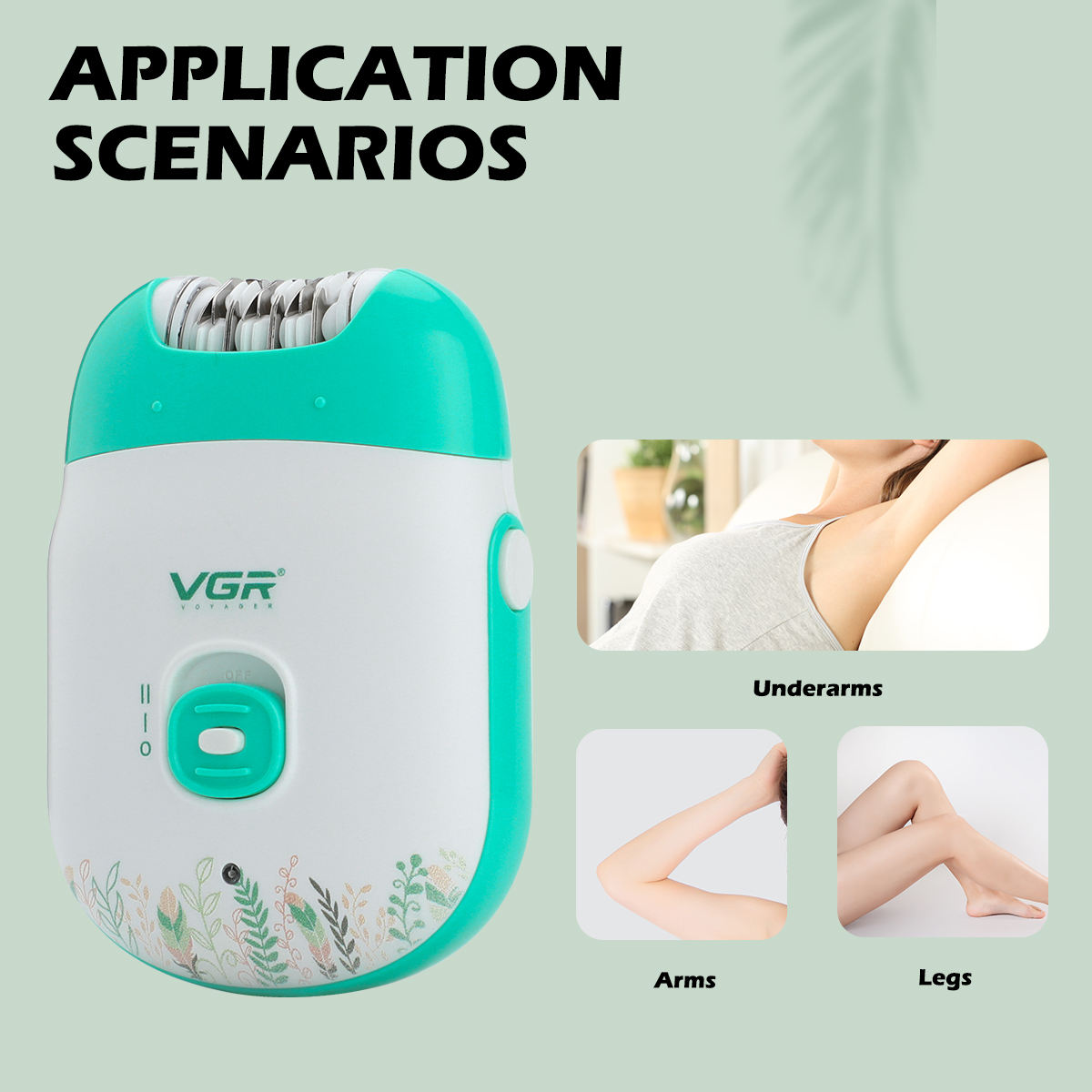 VGR 726 New Epilator Women Sha - đánh giá và giá Eyebrow Razor Trimmer