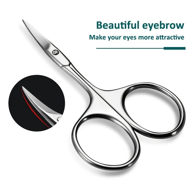 Curved Blade Eyebrow Scissors  - đánh giá và giá Eyebrow Razor Trimmer