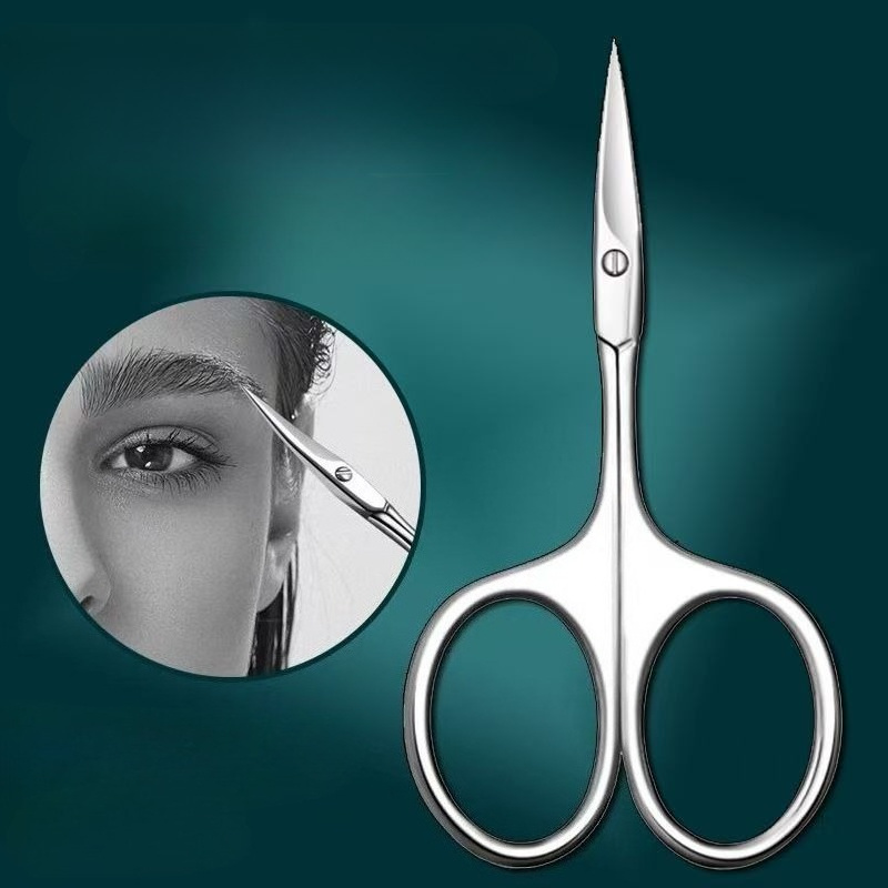 Curved Blade Eyebrow Scissors  - đánh giá và giá Eyebrow Razor Trimmer