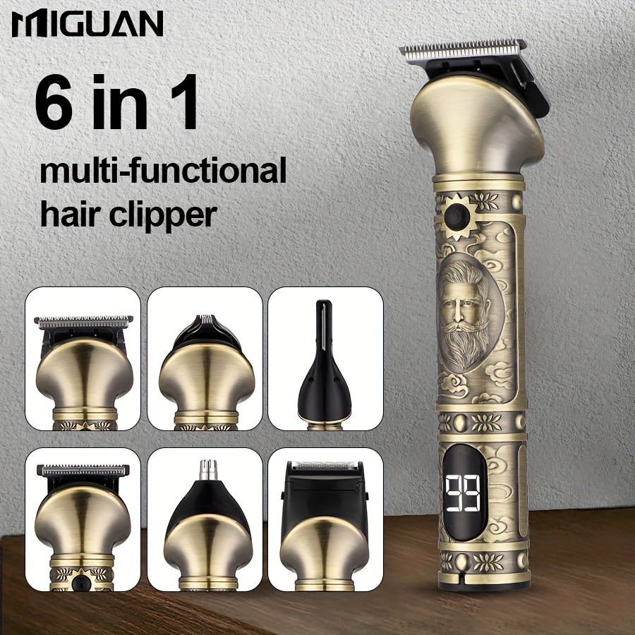 Hair Clippers and 6-in-1 Beard - đánh giá và giá Men'S Grooming Nose Hair Trimmer