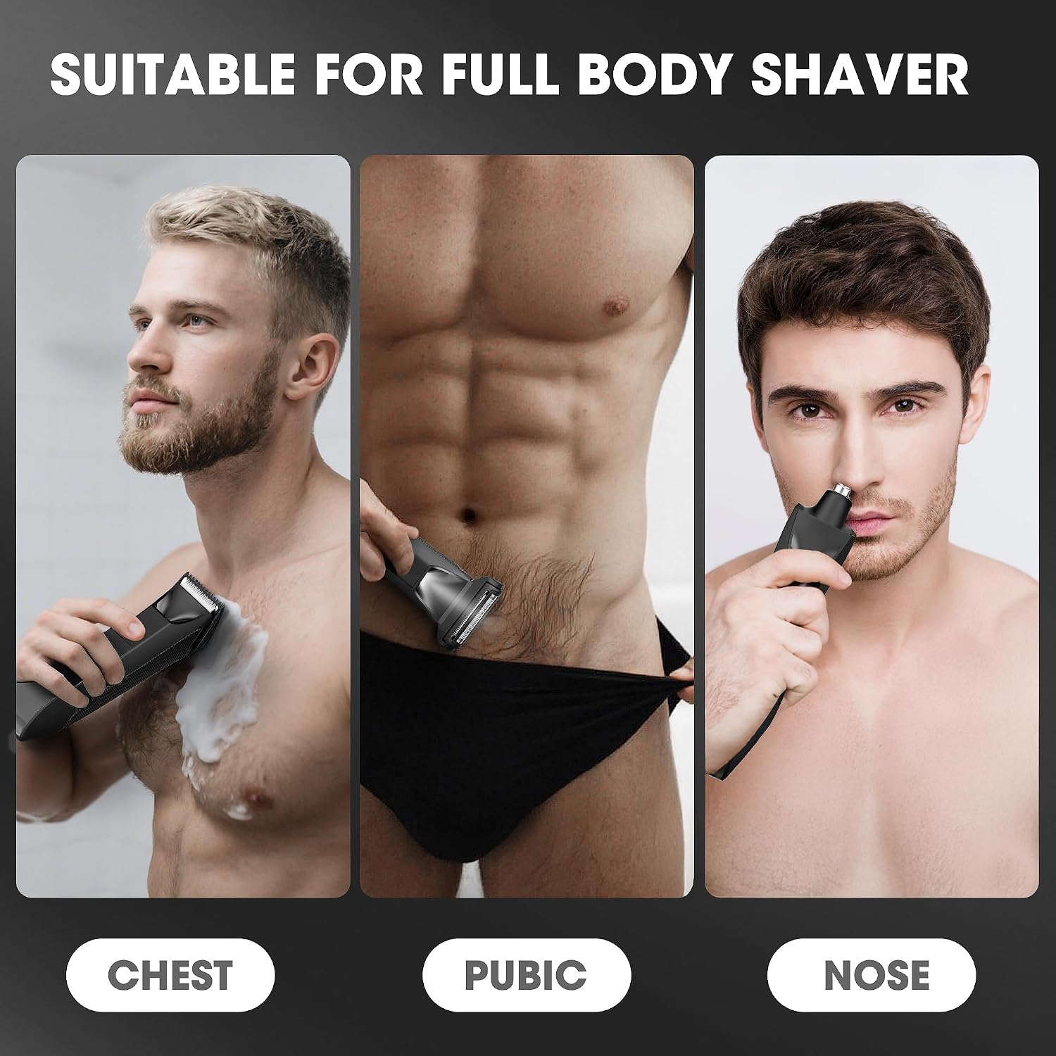 Bald Head & Body Shavers for M - đánh giá và giá Mens Grooming Kit Case