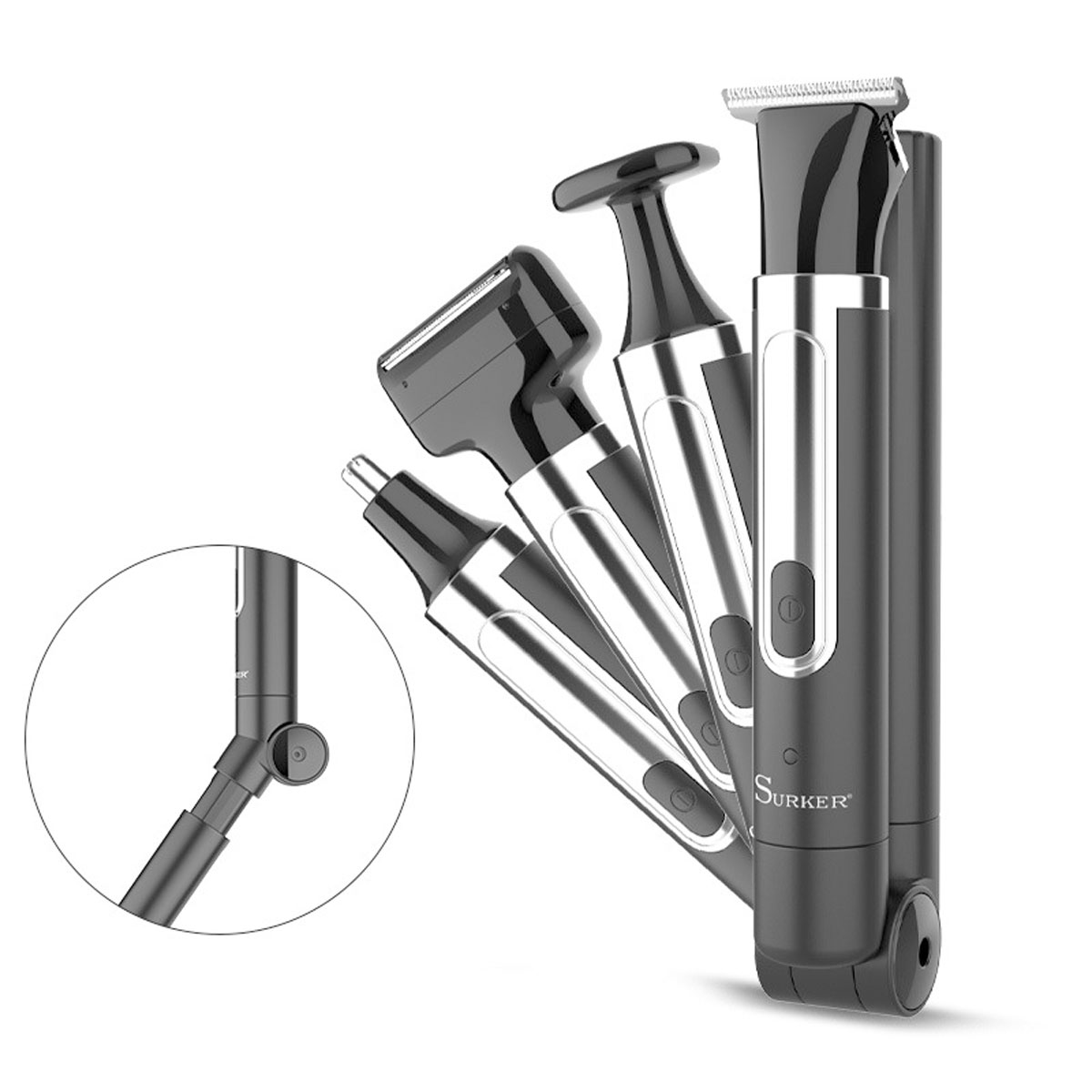Surker 4-in-1 Shaver for Men G - đánh giá và giá Men'S Grooming Nose Hair Trimmer