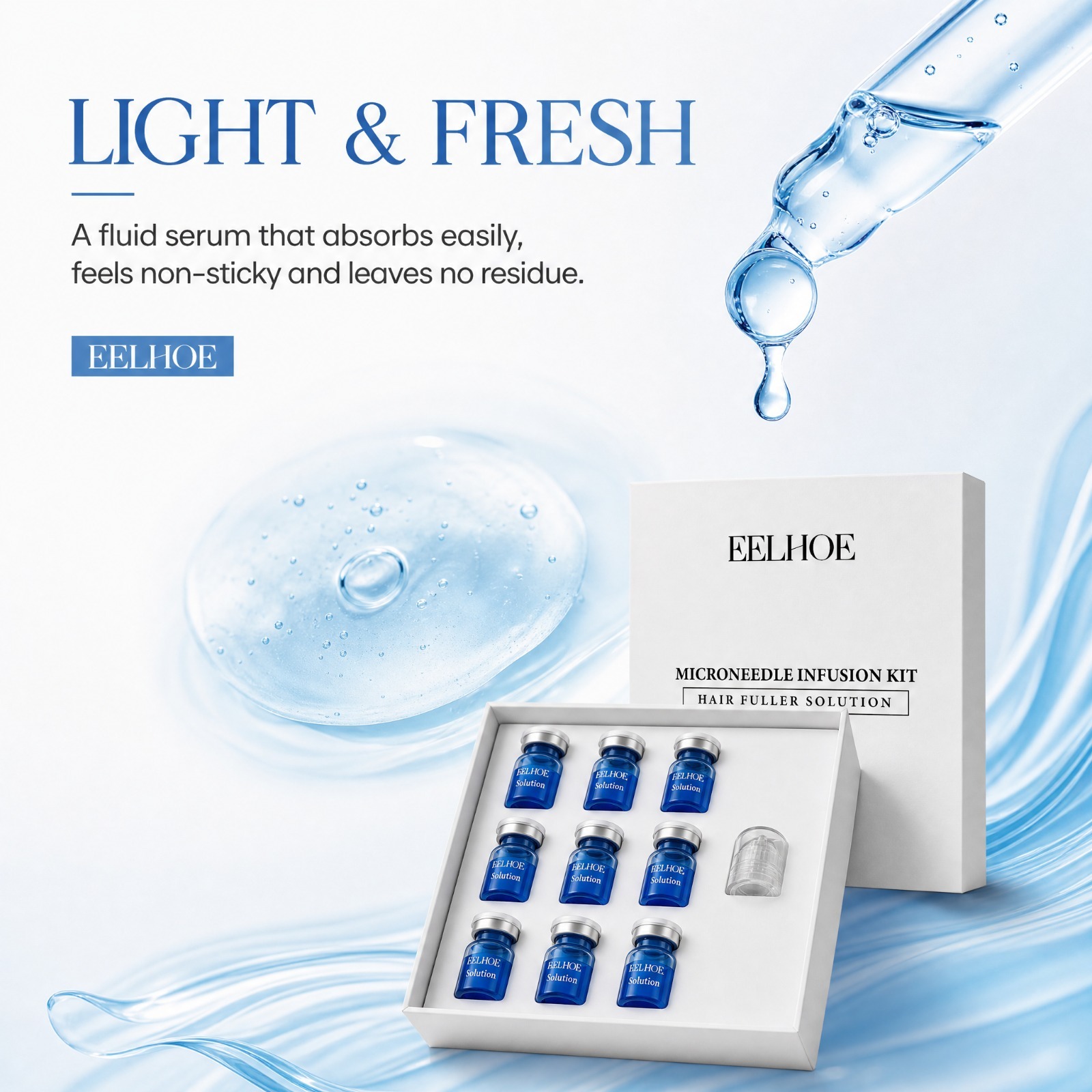 Copper Peptide Microneedle Hai - đánh giá và giá Ingrown Hair Serum