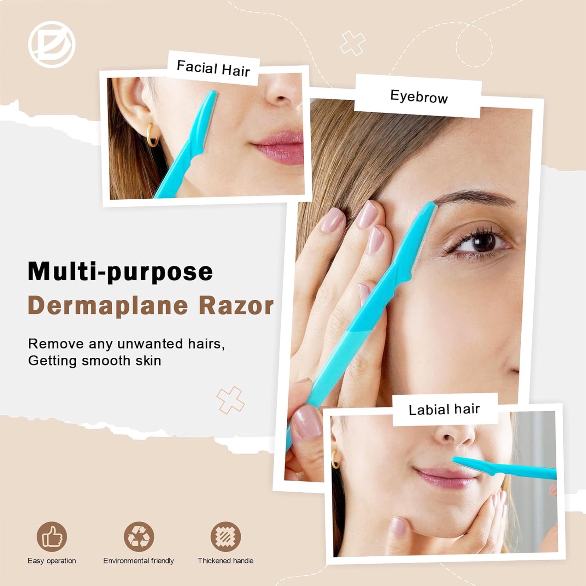 5/10/30/40pcsbrow Razor and Fa - đánh giá và giá Eyebrow Razor Trimmer