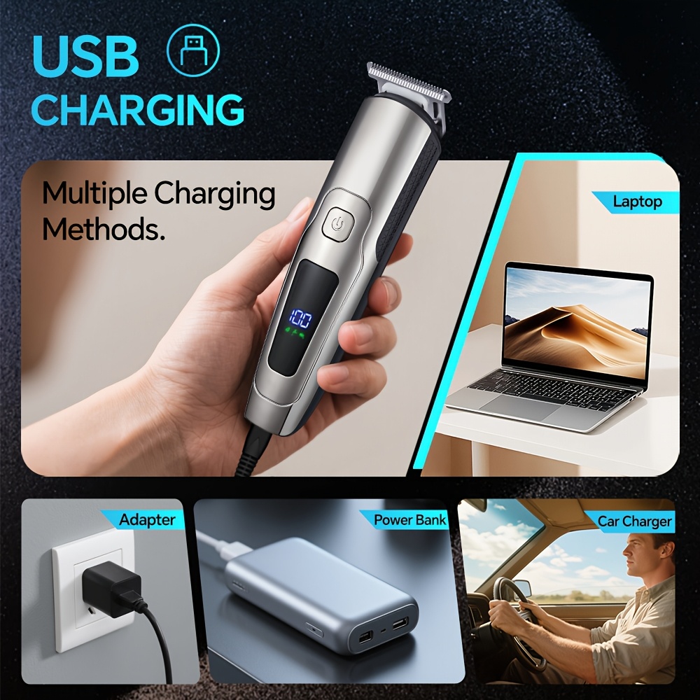 6 in 1 Men's Electric Beard Tr - đánh giá và giá Men'S Grooming Nose And Ear