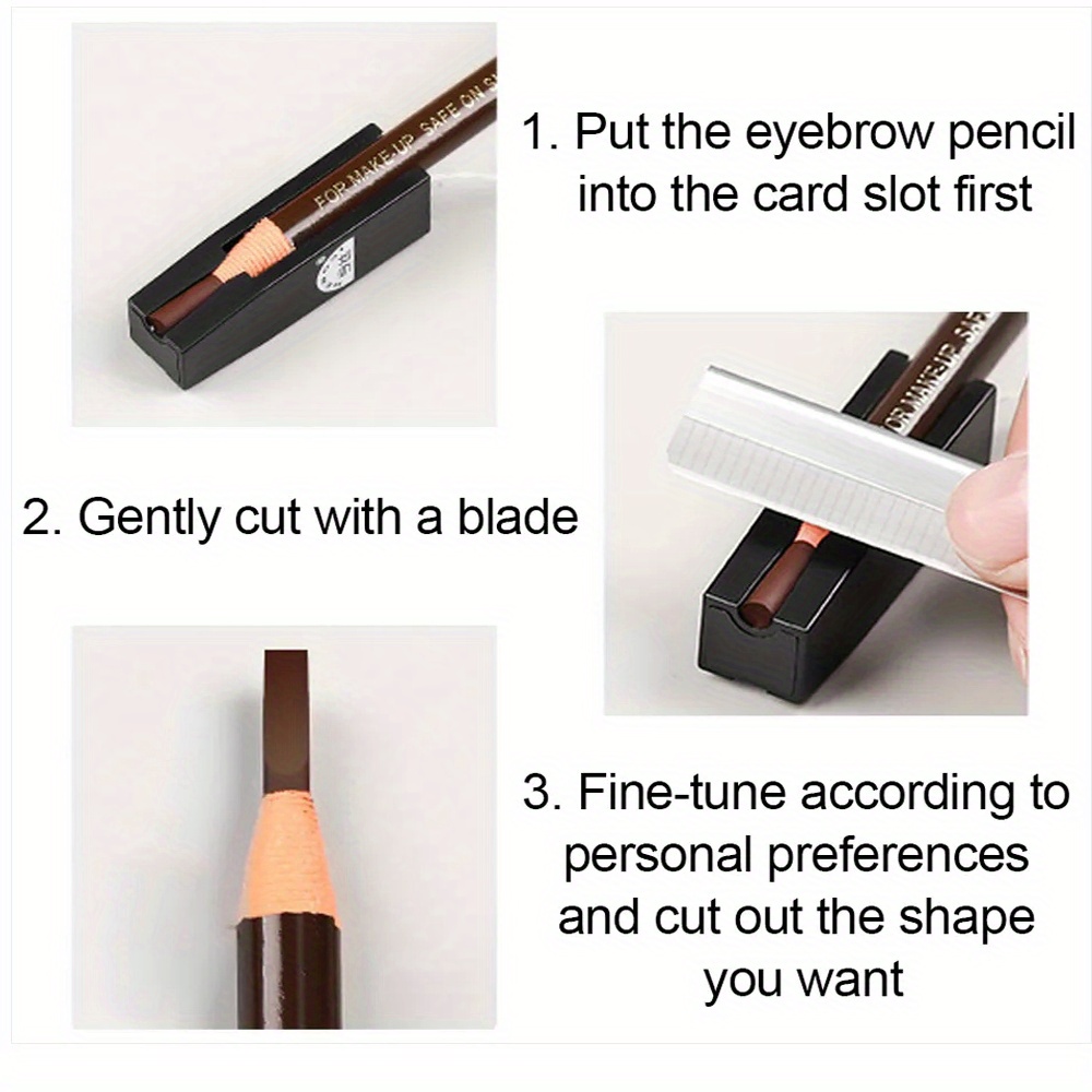 1pcs Brow Pen Sharpener Trimme - đánh giá và giá Eyebrow Razor Trimmer