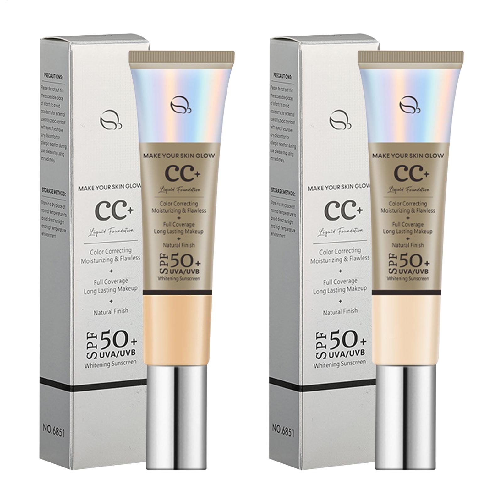CC Cream Foundation SPF 50 Sun - đánh giá và giá Face Moisturizer Spf