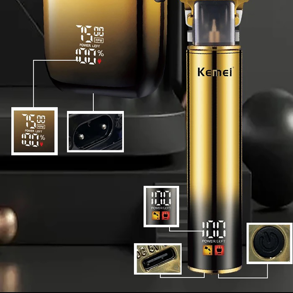 Kemei Hair Trimmer Electric Ra - đánh giá và giá Eyebrow Razor Trimmer
